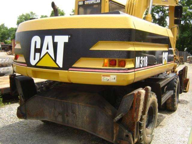 Excavadora Sobre Ruedas Caterpillar M318  importada de segunda ma Ref.: 1223088997725954 No. 4