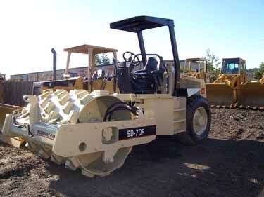 Compactadora Vibratoria Ingersoll-rand SD70F