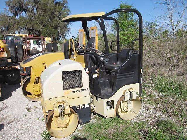 Compactadora De Doble Rodillo Ingersoll-rand DD16