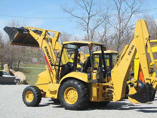 Backhoe Loaders Komatsu WB140