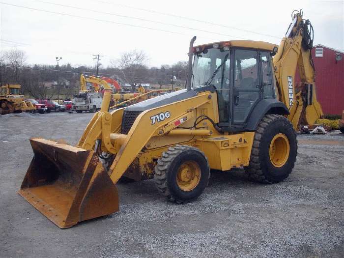 Retroexcavadoras Deere 710G