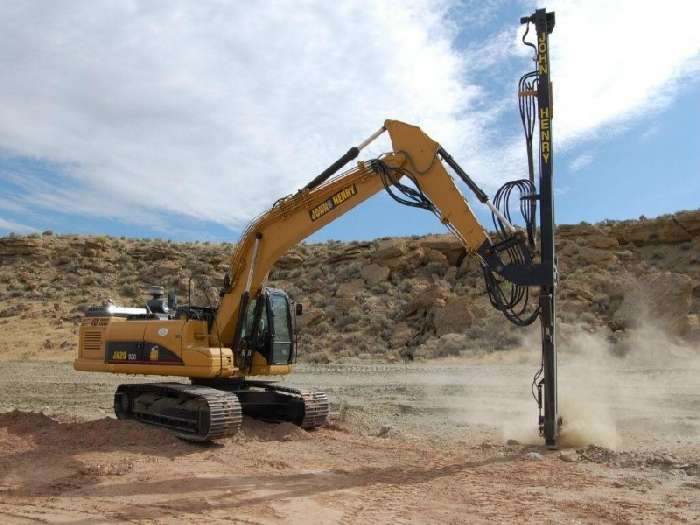 Perforadoras Caterpillar JOHN HENRY MOD 24 EN CAT 320 L