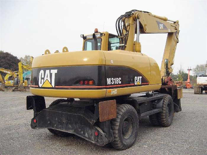 Excavadora Sobre Ruedas Caterpillar M318C  usada de importacion Ref.: 1267043333610053 No. 4