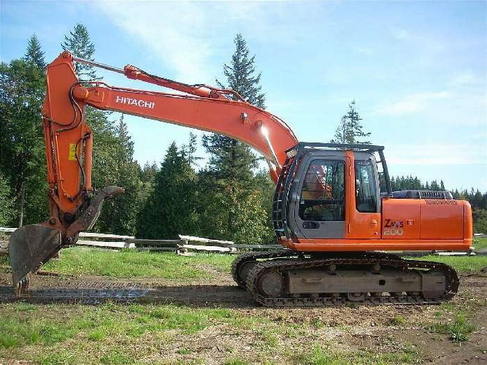 Hydraulic Excavator Hitachi ZX200