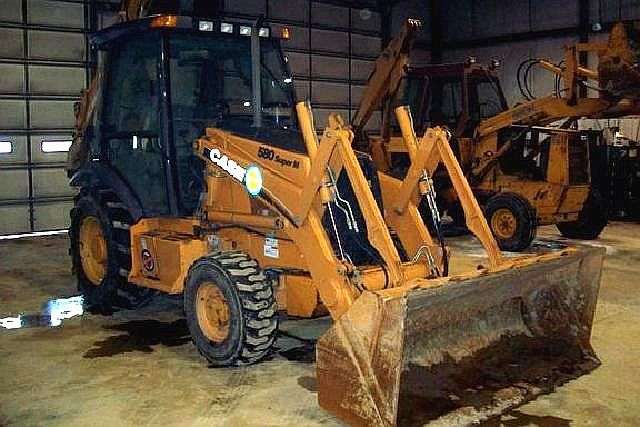 Backhoe Loaders Case 580SM