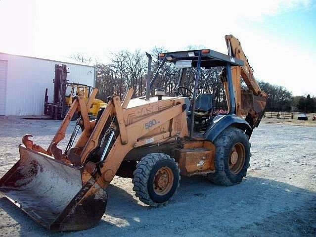 Backhoe Loaders Case 580L