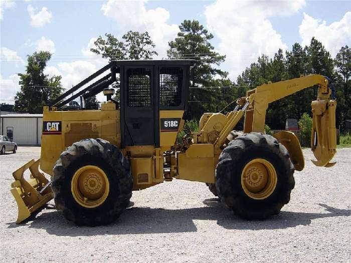 tractor forestal caterpillar 518c