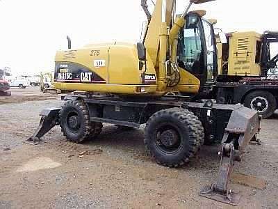 Excavadora Sobre Ruedas Caterpillar M315C