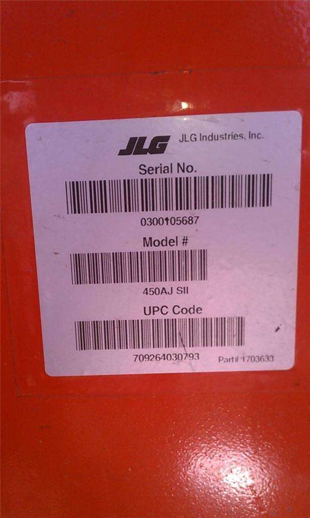 Plataformas Elevadoras Jlg 450A  en venta Ref.: 1318952324948705 No. 3