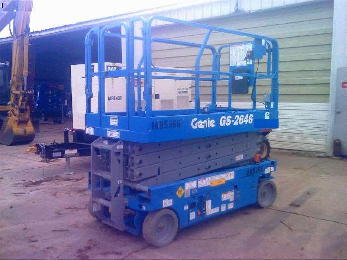 Plataforma Tipo Tijera Genie GS2646  de bajo costo Ref.: 1322250138421645 No. 4