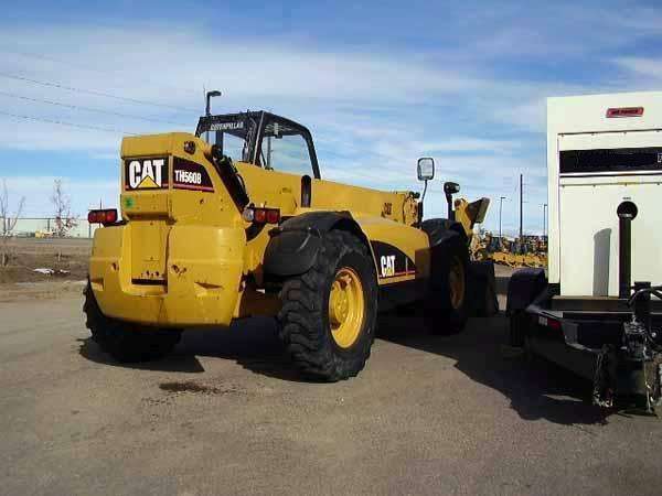 Montacargas Caterpillar TH560B  importada de segunda mano Ref.: 1325889372774816 No. 4