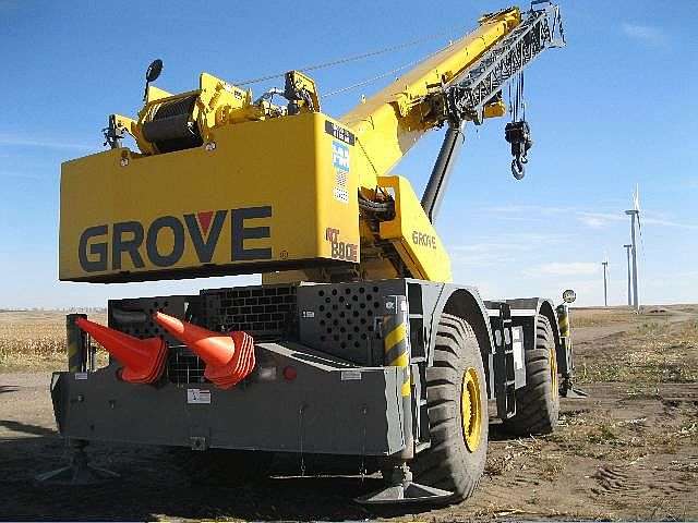 Gruas Grove RT880E  usada Ref.: 1326738420715000 No. 3