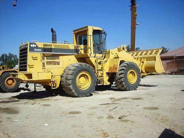 Cargadoras Sobre Ruedas Komatsu WA600