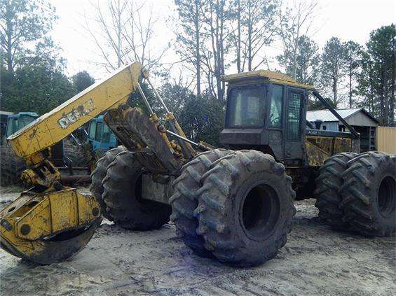 Forestales Maquinas Deere 648G  de segunda mano Ref.: 1334352922038877 No. 4