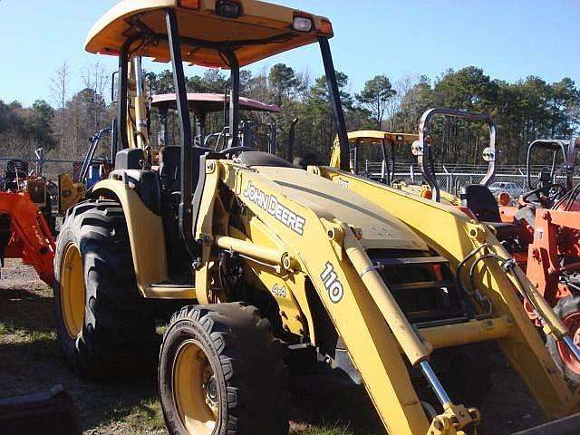 Retroexcavadoras Deere 110