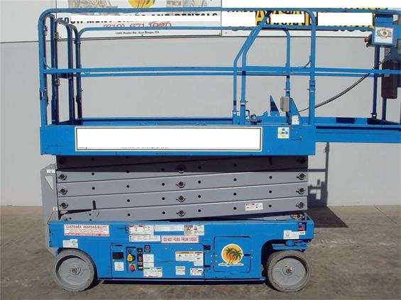 Plataforma Tipo Tijera Genie GS3246