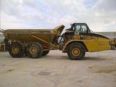 Off Road Truck Caterpillar 735