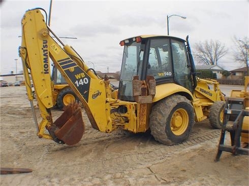 Retroexcavadoras Komatsu WB140  usada a buen precio Ref.: 1356113888703822 No. 4