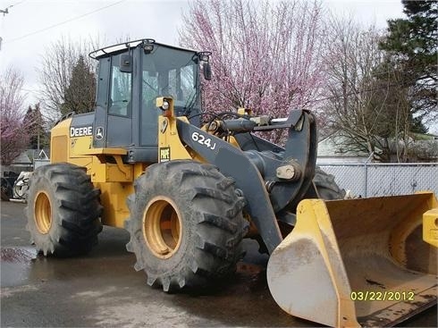 Cargadoras Sobre Ruedas Deere 624J  importada de segunda mano Ref.: 1363540466445072 No. 3