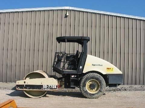 Vibratory Compactors Ingersoll-rand SD77DX