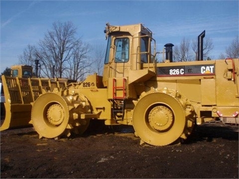 Compactadoras Suelos Y Rellenos Caterpillar 826C