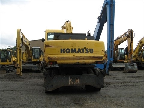 Excavadora Sobre Ruedas Komatsu PW170  usada a buen precio Ref.: 1377626434977977 No. 4