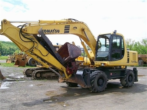 Excavadora Sobre Ruedas Komatsu PW170