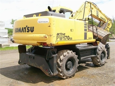 Excavadora Sobre Ruedas Komatsu PW170  importada de segunda mano Ref.: 1377626935752392 No. 4