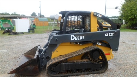 Minicargadores Deere CT322