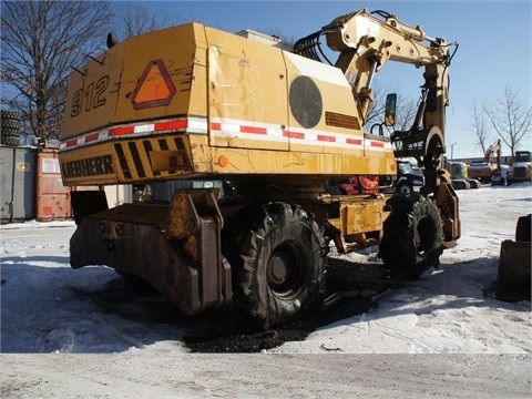 Excavadora Sobre Ruedas Liebherr A912