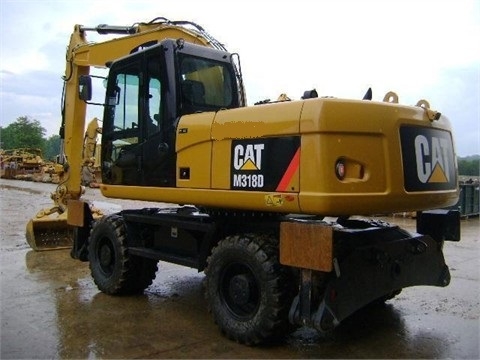 Excavadora Sobre Ruedas Caterpillar M318D