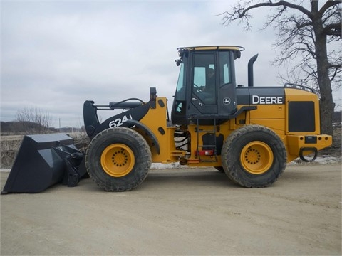 CARGADORAS DEERE 624J de medio uso en venta Ref.: 1396390396074122 No. 2