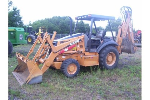 Backhoe Loaders Case 580SM