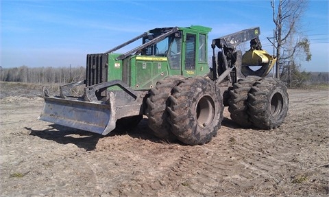 Forestales Maquinas Deere 748H