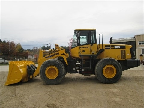 Cargadoras Sobre Ruedas Komatsu WA380