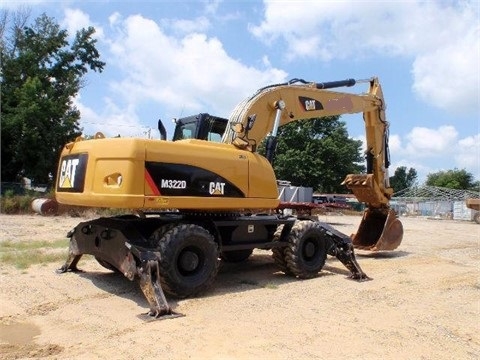 Wheeled Excavators Caterpillar M322D