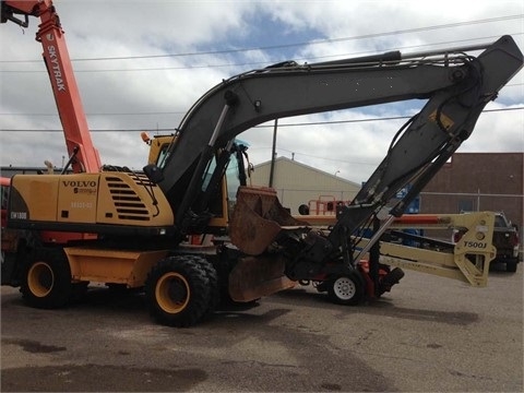 venta excavadora sobre ruedas Volvo EW180B seminueva Ref.: 1400106448896265 No. 4