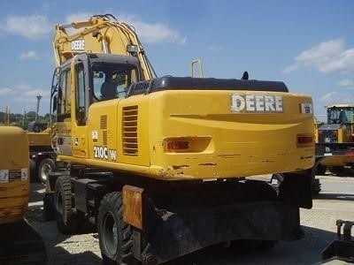 Excavadora Sobre Ruedas Deere 210C