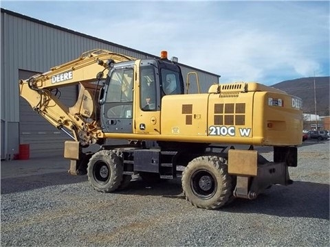 Excavadora Sobre Ruedas Deere 210C