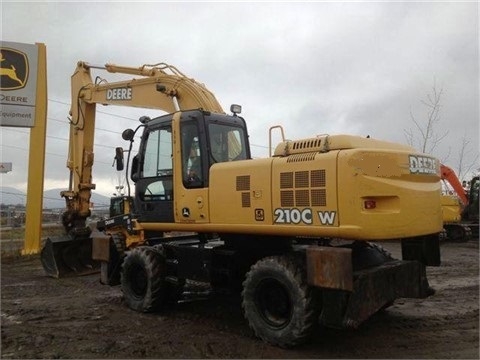 Excavadora Sobre Ruedas Deere 210C