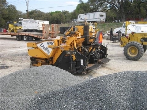 Pavimentadoras Leeboy 1000F