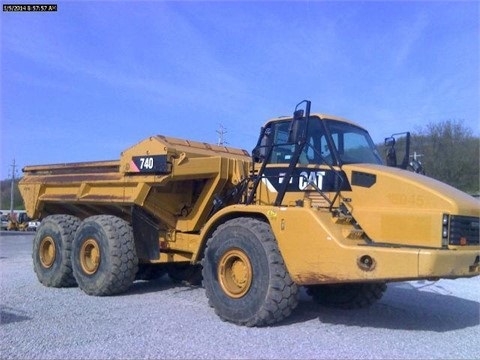 Camiones De Carga Caterpillar 740