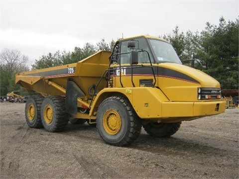 Camiones De Carga Caterpillar 725