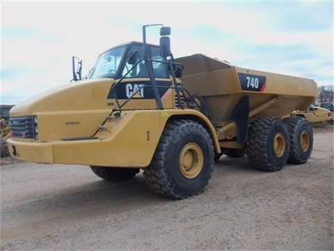 Camiones De Carga Caterpillar 740