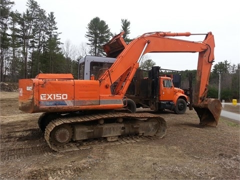 Excavadoras Hidraulicas Hitachi EX150 usada de importacion Ref.: 1415126594431539 No. 4