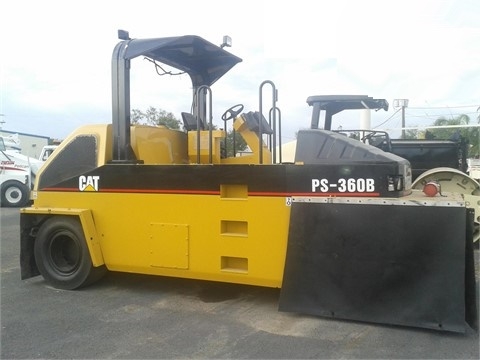 Compactors Tires Asphalt Caterpillar PS-360B