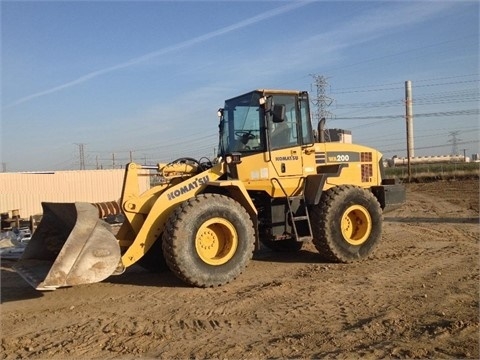 Cargadoras Sobre Ruedas Komatsu WA200