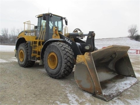 Cargadoras Sobre Ruedas Deere 744K de segunda mano en venta Ref.: 1419892728815223 No. 2