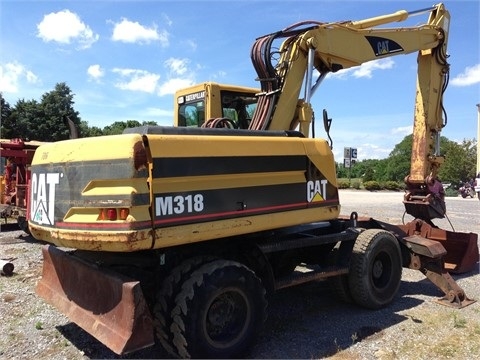 Excavadora Sobre Ruedas Caterpillar M318