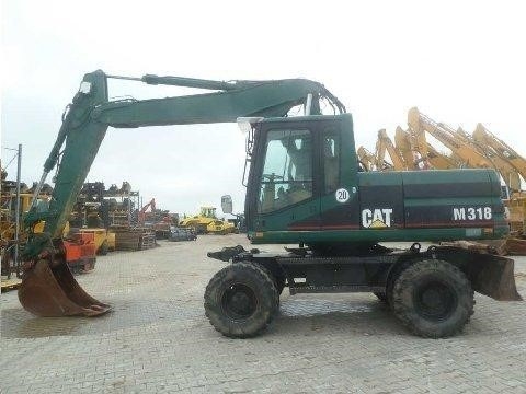 Wheeled Excavators Caterpillar M318C